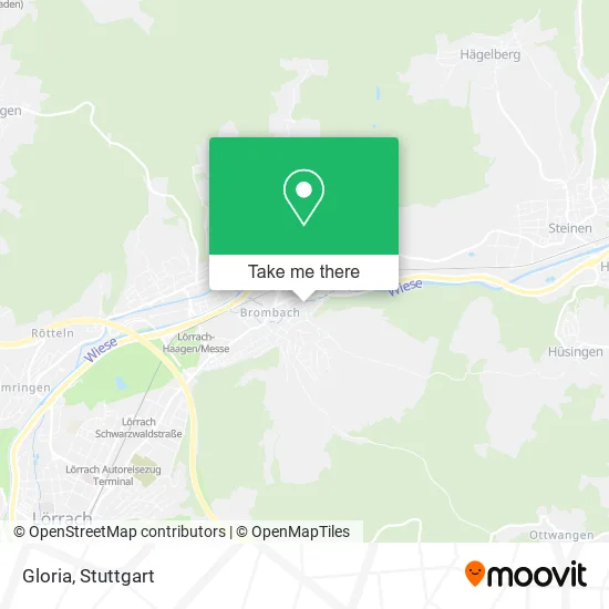 Карта Gloria