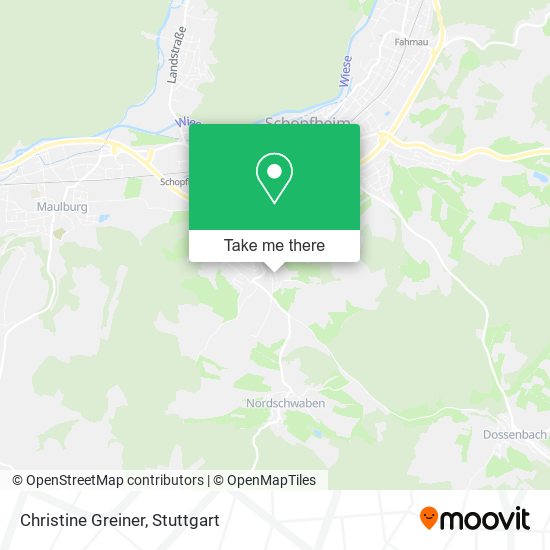 Christine Greiner map