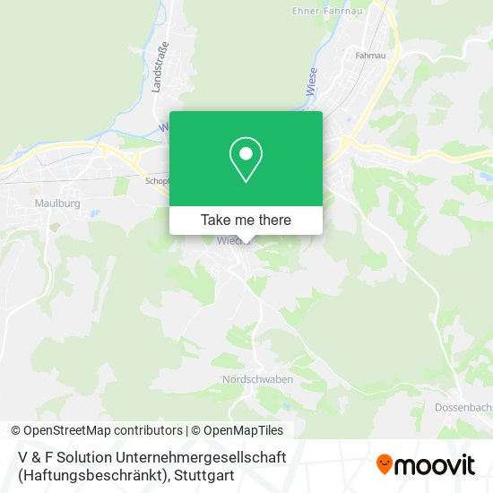 V & F Solution Unternehmergesellschaft (Haftungsbeschränkt) map