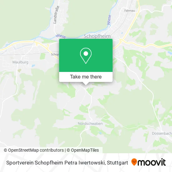 Карта Sportverein Schopfheim Petra Iwertowski