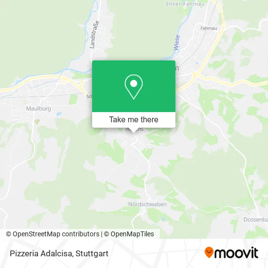 Карта Pizzeria Adalcisa