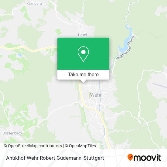 Antikhof Wehr Robert Güdemann map