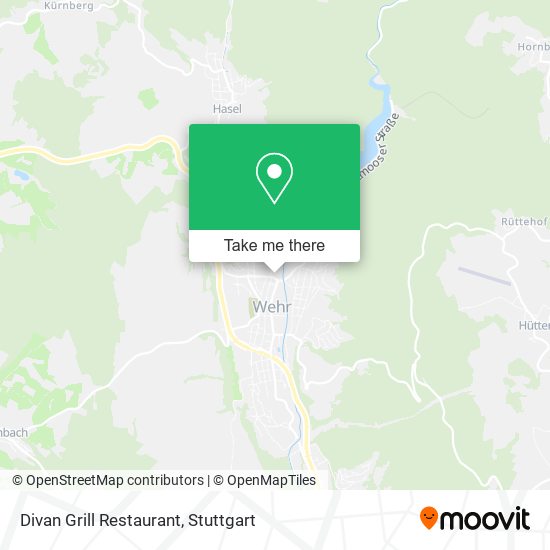 Divan Grill Restaurant map
