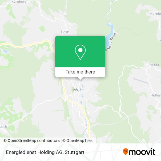 Energiedienst Holding AG map