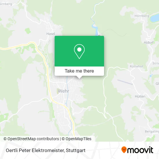 Карта Oertli Peter Elektromeister