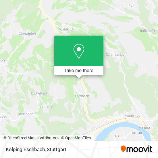 Карта Kolping Eschbach