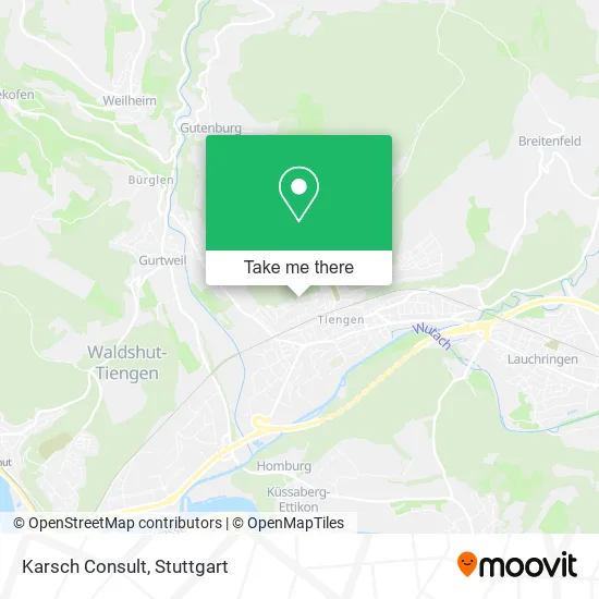 Карта Karsch Consult