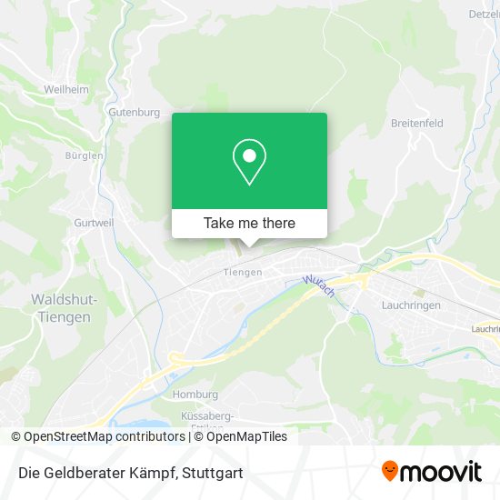 Карта Die Geldberater Kämpf