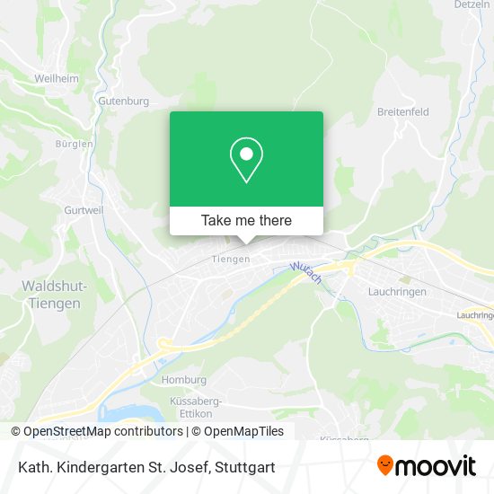 Kath. Kindergarten St. Josef map