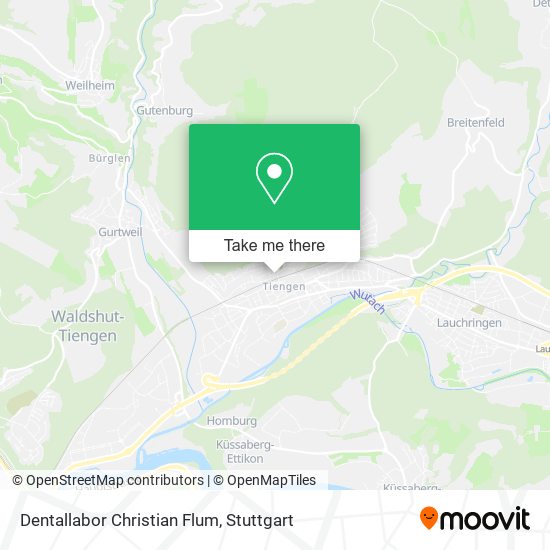Dentallabor Christian Flum map