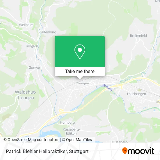 Карта Patrick Biehler Heilpraktiker