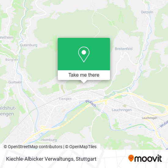 Карта Kiechle-Albicker Verwaltungs