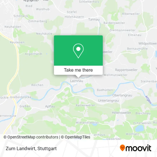 Карта Zum Landwirt