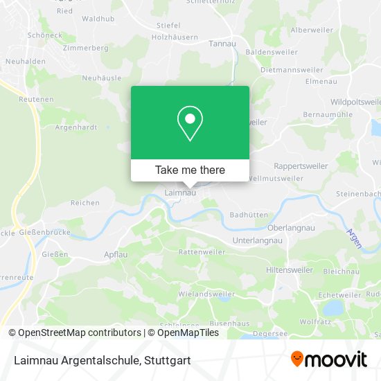 Laimnau Argentalschule map