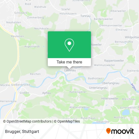 Brugger map