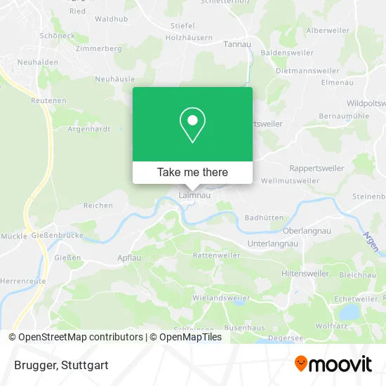 Карта Brugger