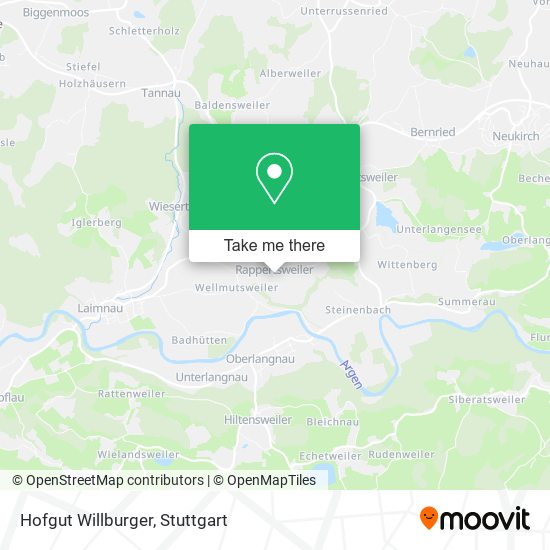 Карта Hofgut Willburger