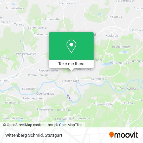 Карта Wittenberg Schmid