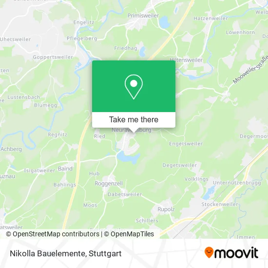 Nikolla Bauelemente map