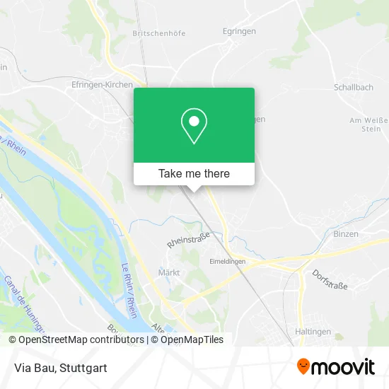 Карта Via Bau