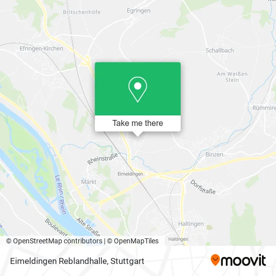 Карта Eimeldingen Reblandhalle