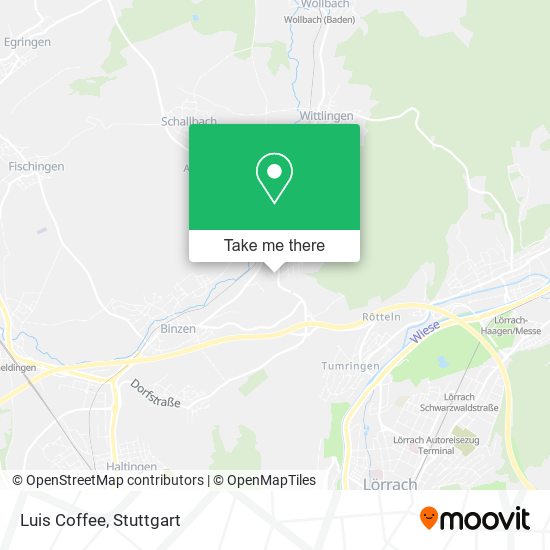 Карта Luis Coffee