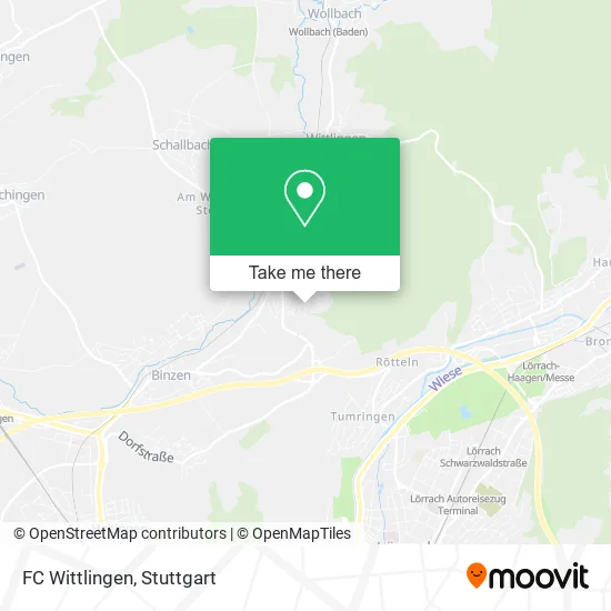 Карта FC Wittlingen