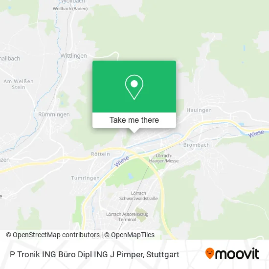 Карта P Tronik ING Büro Dipl ING J Pimper