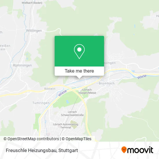 Карта Freuschle Heizungsbau