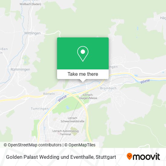 Golden Palast Wedding und Eventhalle map