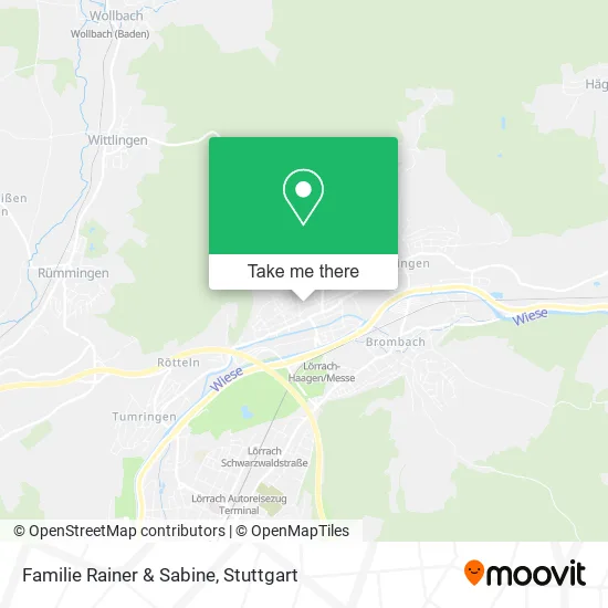 Карта Familie Rainer & Sabine