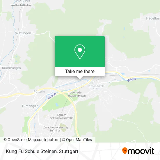 Карта Kung Fu Schule Steinen