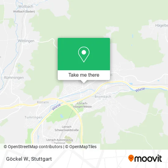 Карта Göckel W.