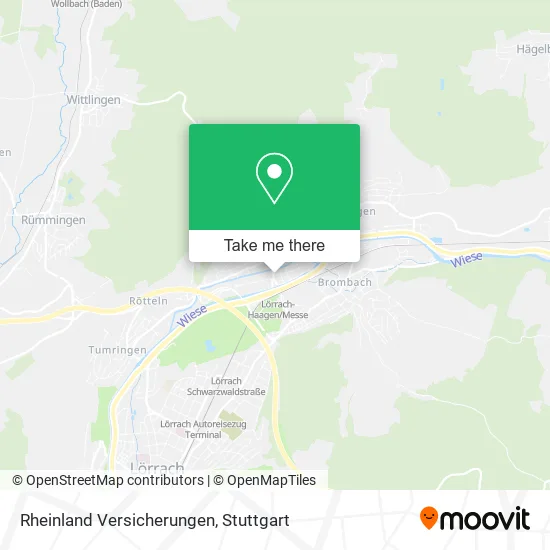 Карта Rheinland Versicherungen