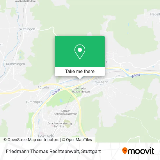 Карта Friedmann Thomas Rechtsanwalt