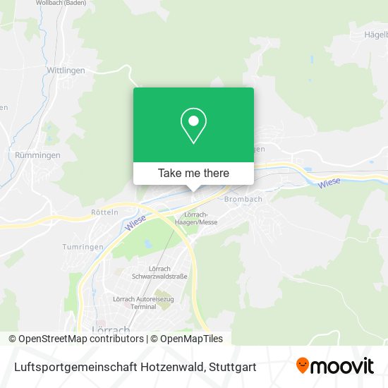 Luftsportgemeinschaft Hotzenwald map