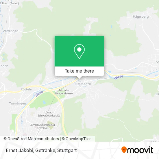 Карта Ernst Jakobi, Getränke