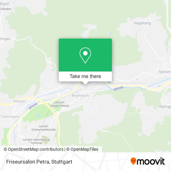 Карта Friseursalon Petra