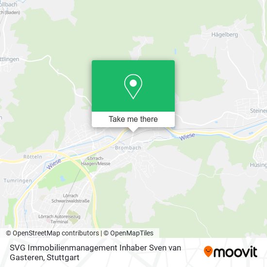 SVG Immobilienmanagement Inhaber Sven van Gasteren map