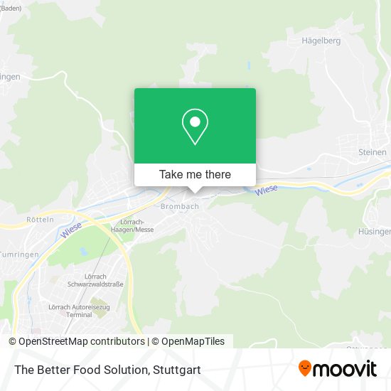 The Better Food Solution map