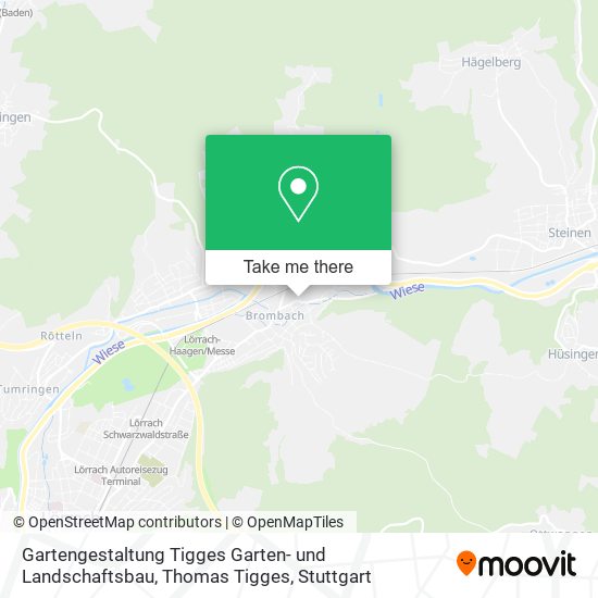 Gartengestaltung Tigges Garten- und Landschaftsbau, Thomas Tigges map