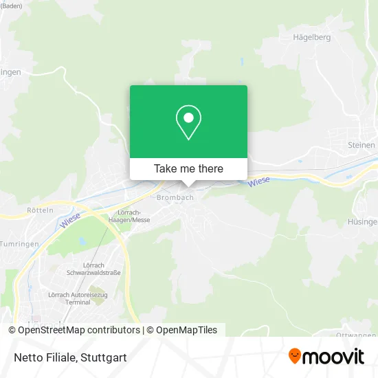 Карта Netto Filiale