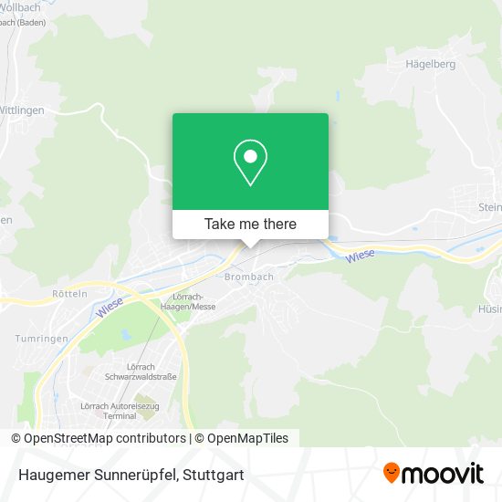 Haugemer Sunnerüpfel map