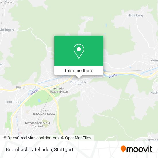 Brombach Tafelladen map