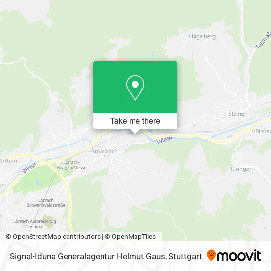 Карта Signal-Iduna Generalagentur Helmut Gaus