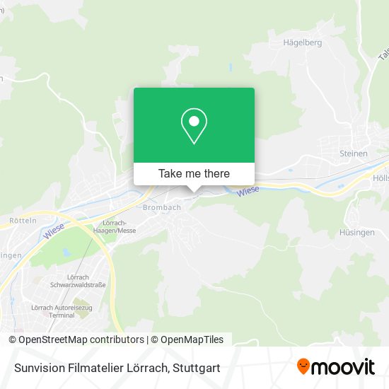 Карта Sunvision Filmatelier Lörrach
