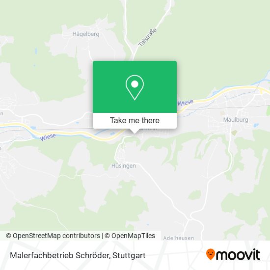 Malerfachbetrieb Schröder map