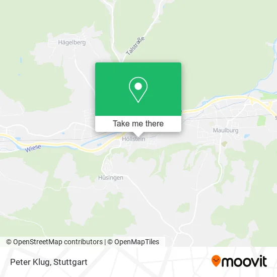 Карта Peter Klug