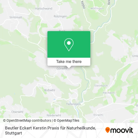 Карта Beutler Eckert Kerstin Praxis für Naturheilkunde