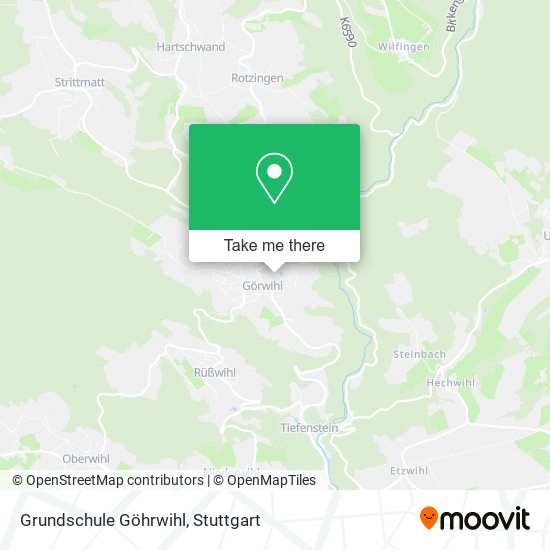 Карта Grundschule Göhrwihl